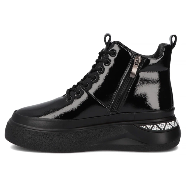 Leather ankle boots Filippo DBT7276/25 BK black