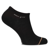 Women's Socks 2418-2 miss you  black