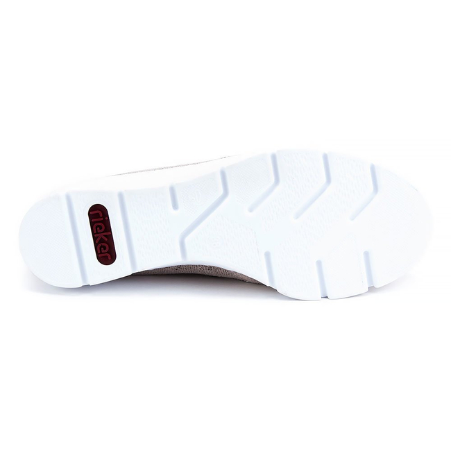 Półbuty Rieker 587B0-62 Beige