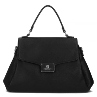 Black handbag lumière