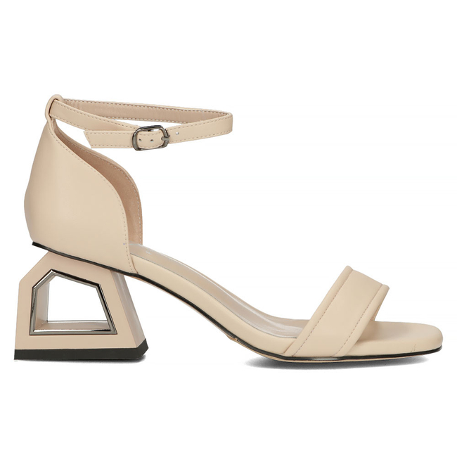 Leather sandals Filippo DS4440/23 BE beige