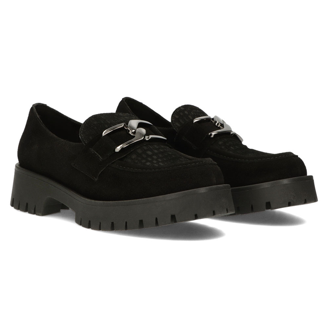 Leather shoes Filippo 20089 black