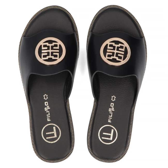 Flip-flops Filippo DK6908/25 BK black