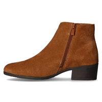 Skórzane Botki Filippo DBT1088/20 BR brązowe