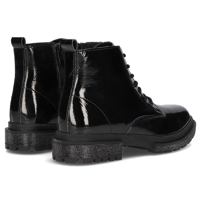 Skórzane botki Filippo DBT3184/21 BK czarne