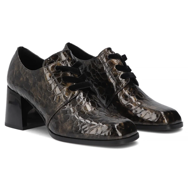 Leather shoes Filippo DP8144/26 GO gold