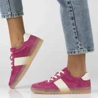 Leather sneakers Filippo DP6770/25 FH pink