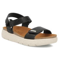 Leather sandals Filippo DS7926/26 BK black