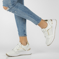 Leather sneakers Filippo DP2003/22 WH white