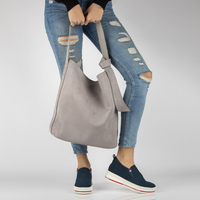 Torebka Filippo Hobo TD0140/21 GR szara dwustronna