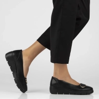 Leather shoes Filippo DP6465/24 BK black