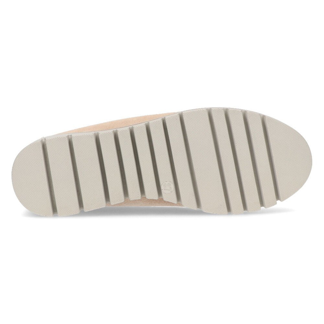 Skórzane mokasyny Filippo 10118 beżowe