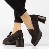 Leather shoes Filippo DP8169/26 D BR brown