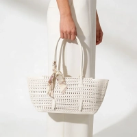 Cream handbag Cosma