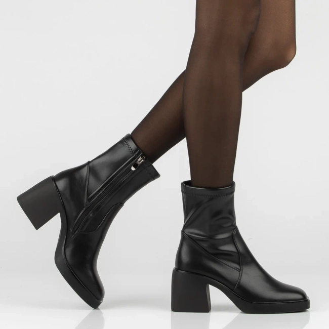 Filippo heeled ankle boots DBT8167/26 BK black