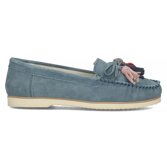Leather loafers Filippo DP3512/22 NV navy blue