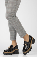 Leather shoes Filippo 20114 N black