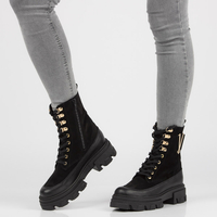 Leather boots Filippo W-488 black