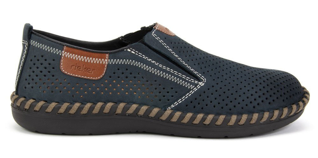 Shoes Rieker B2465-14 Blue Extra Width