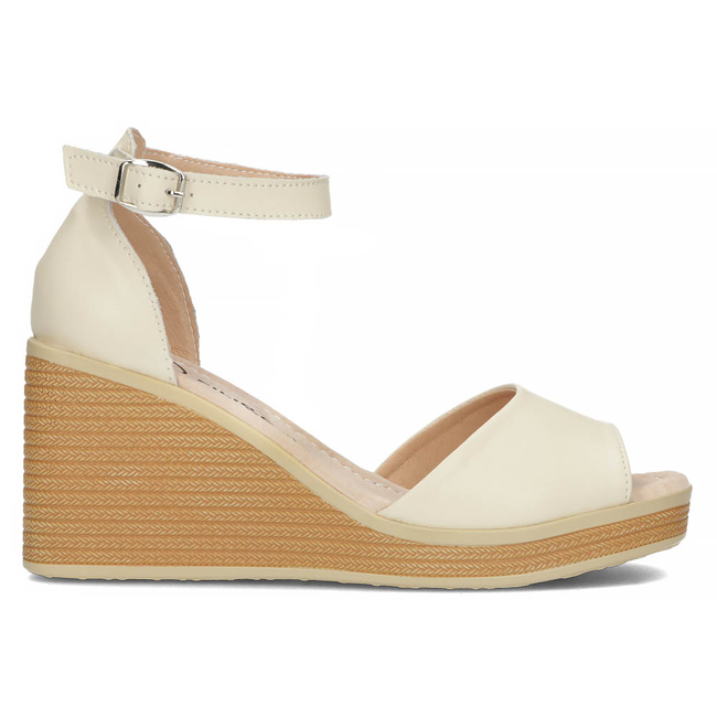 Leather sandals Filippo DS4507/23 BE beige