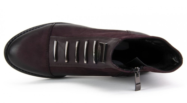 Ankle Boots Filippo 457s Plum Nubuck