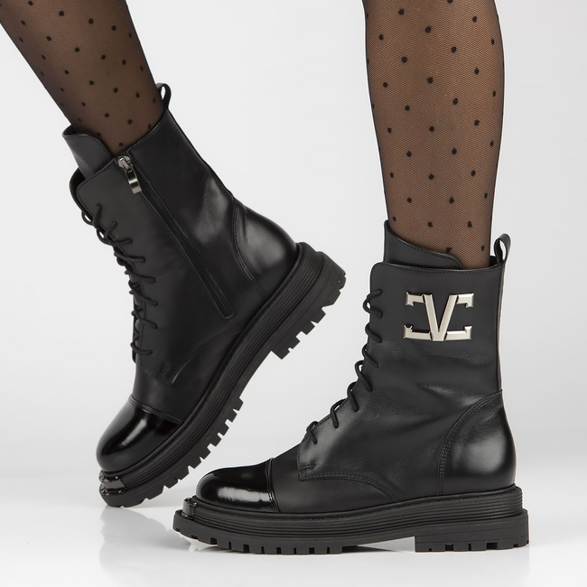 Leather boots Filippo 603 black