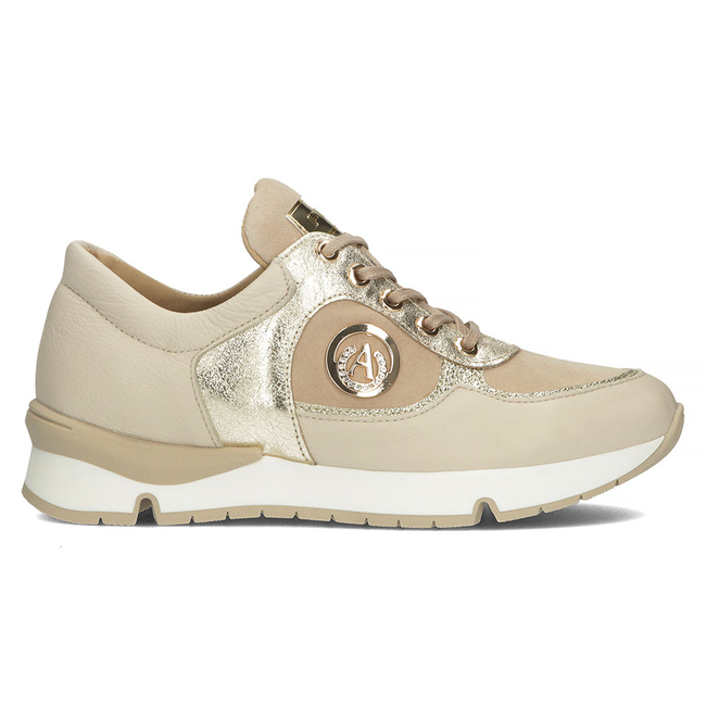 Leather sneakers Filippo 141 beige