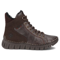 Botki Rieker 57512-25 brązowe