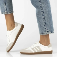 Leather sneakers Filippo DP7492/25 WH white