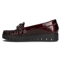 Leather loafers Filippo 10134 burgundy