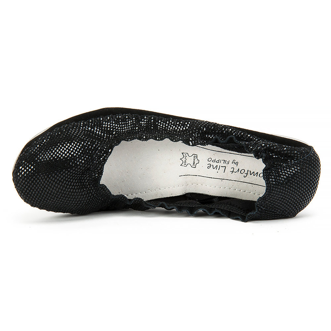 Baleriny FILIPPO DP080 17BK Black