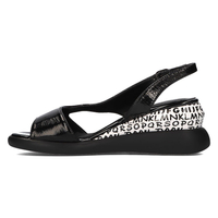 Wedge sandals Filippo DS2315/21 BK black