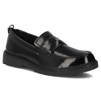 Leather shoes Filippo DP7409/25 BK L black