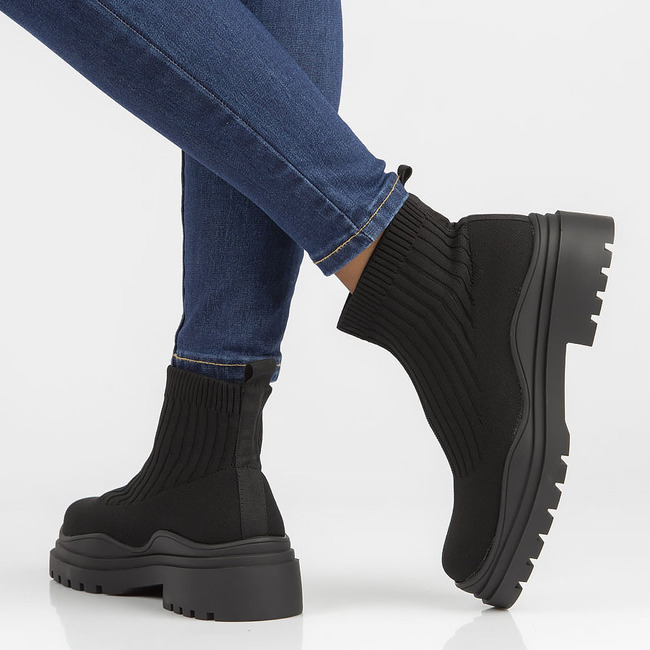 Botki Filippo 6850 czarne