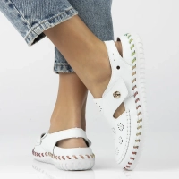 Leather shoes Artiker 54C1504 white