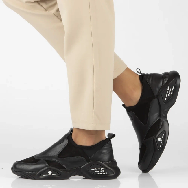 Leather shoes Filippo DP3911/22 BK black