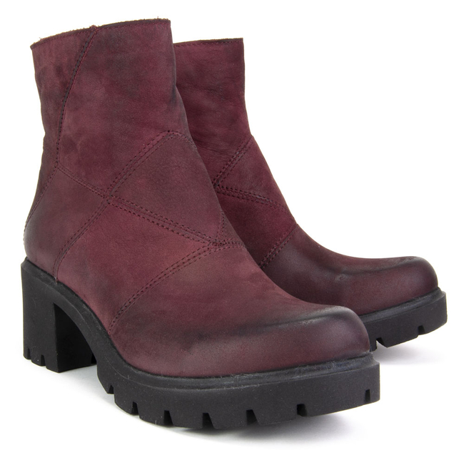 Ankle boots Simen 843A S1749 Burgundy
