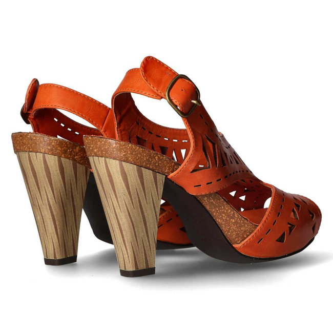 Sandały Damskie Vinceza R14-D-S-256-OR Orange Brown