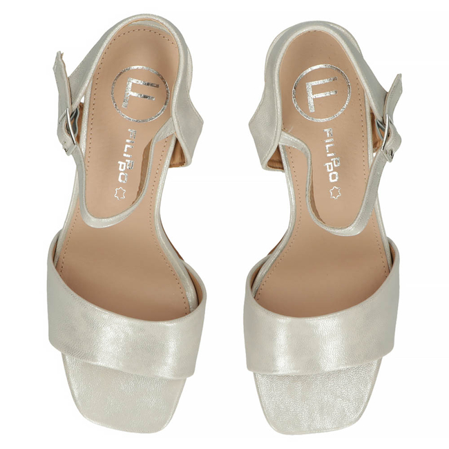 Sandals Filippo DS4500/23 SI silver