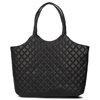 Black shopper bag couture carry