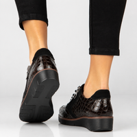 Leather shoes Filippo DP4912/26 BR CR brown