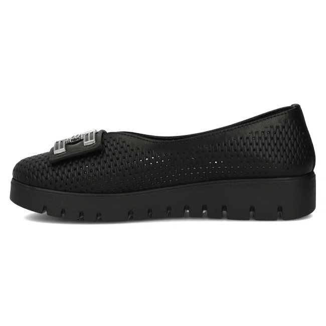 Leather shoes Filippo DP6043/24 BK black