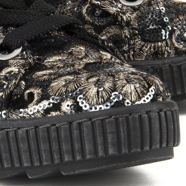 Shoes Jana 8-23705-23 079 Black Sequins