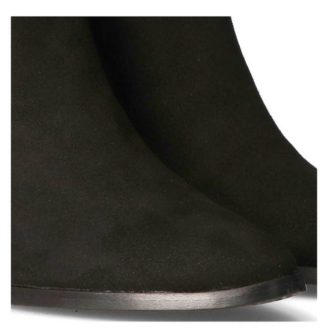 Leather ankle boots Filippo 1605 black suede