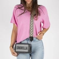 Czarna torebka na ramię modern courier