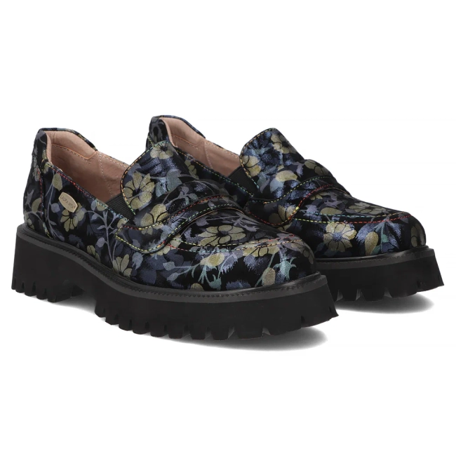 Leather shoes Laura Vita ifcigo 43 blue