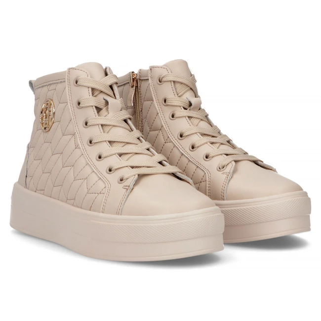 Leather ankle boots DBT6344/24 BE beige