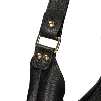Handbag Toscanio Shopper Leather F118 black