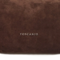 Leather handbag Toscanio G91 brown