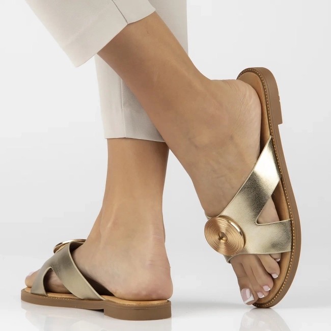 Slippers Filippo DK6923/25 GO gold